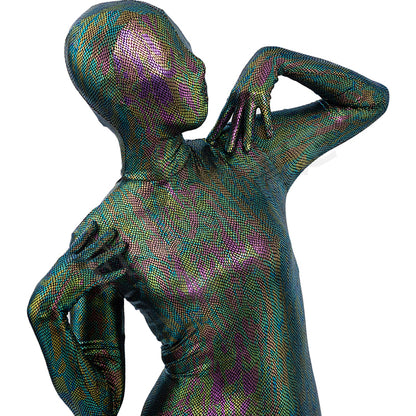 Gold stamping - Scales Zentai Suit