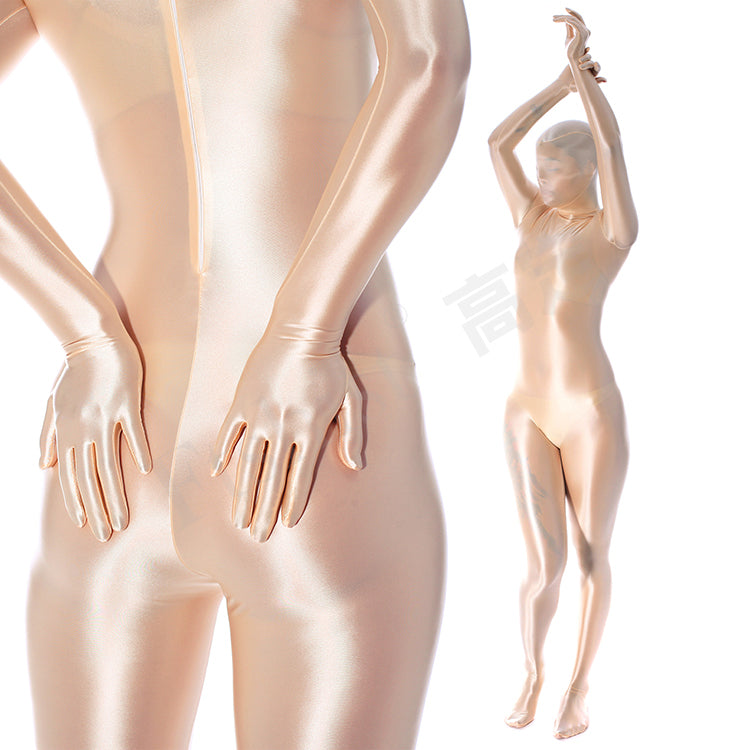 Glossy Fabric Zentai Suit