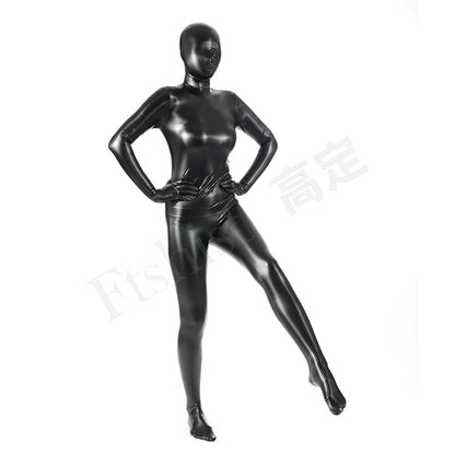 Latex Spandex - Carbon Fiber Zentai Suit