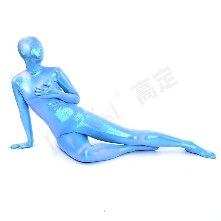 Gold stamping - Pure color Zentai Suit