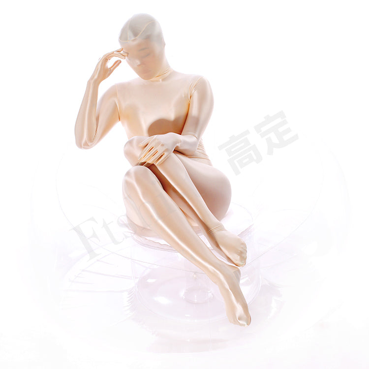 Glossy Fabric Zentai Suit