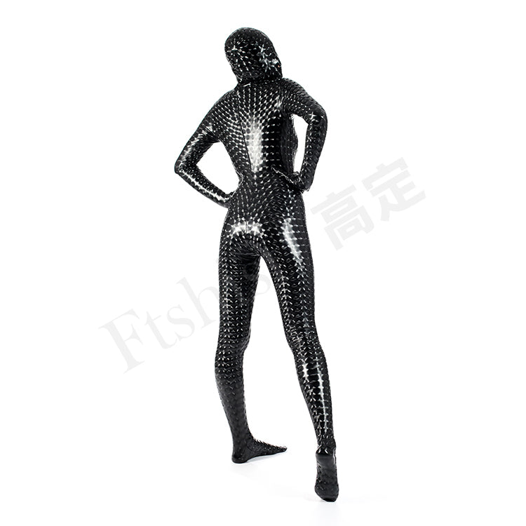 Latex Spandex - Optical Square Zentai Suit