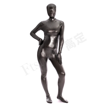 Gold stamping - Dots Zentai Suit