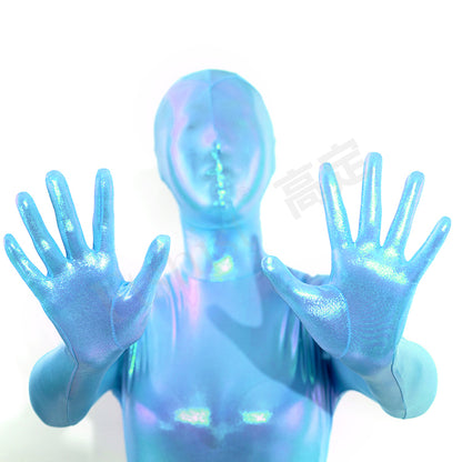 Gold stamping - Pure color Zentai Suit