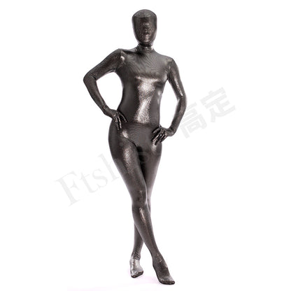 Gold stamping - Dots Zentai Suit