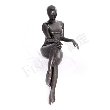 Gold stamping - Dots Zentai Suit