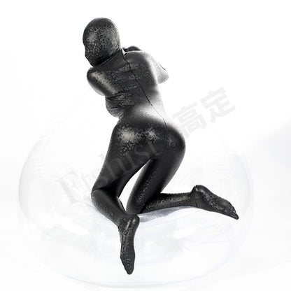 Latex Spandex - Leopard print Zentai Suit