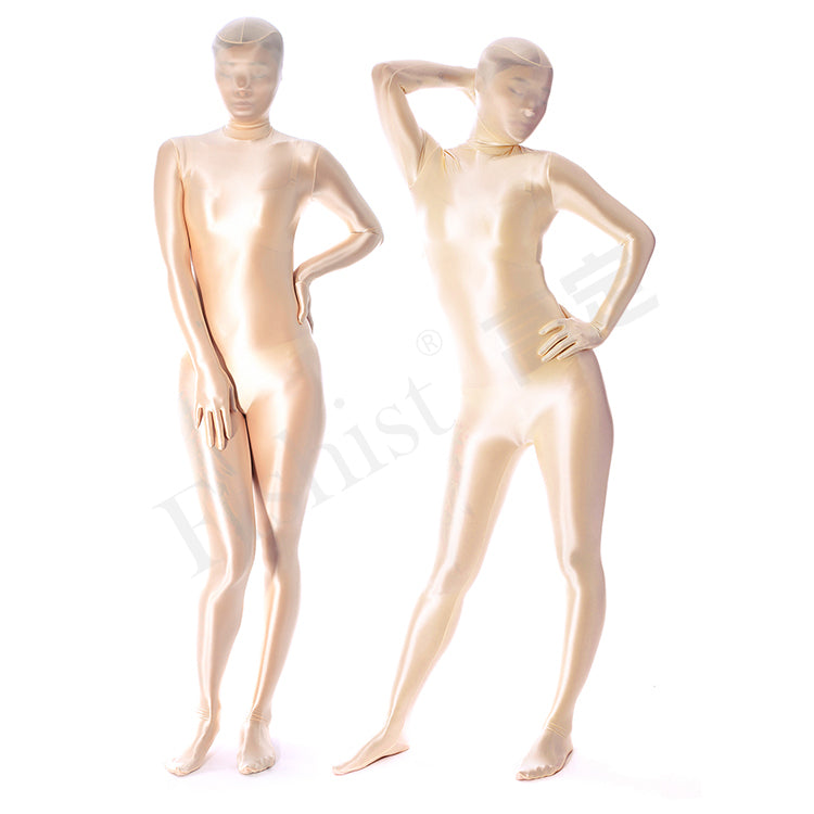 Glossy Fabric Zentai Suit